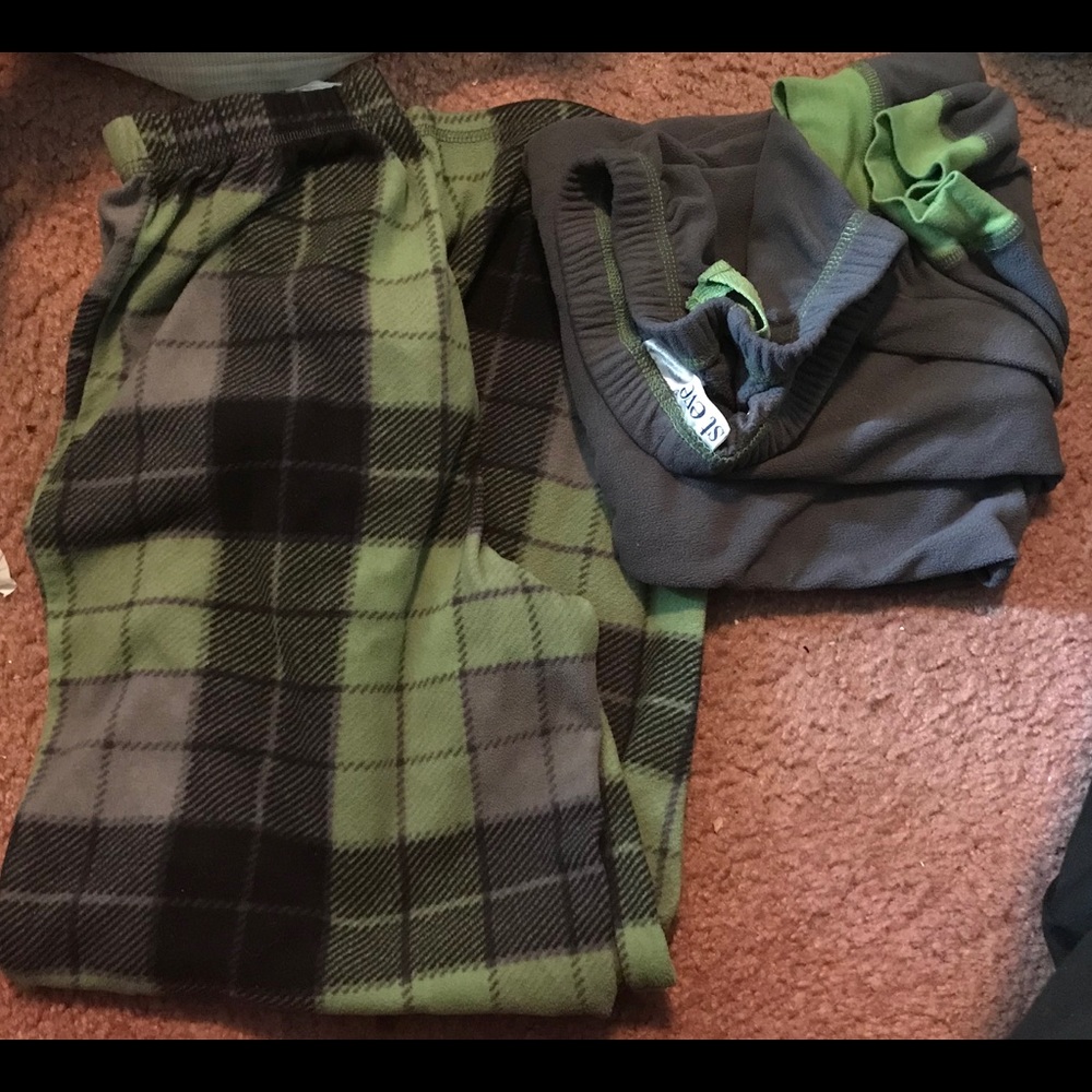 Two Boys Size 14 Pajama Soft Pants Flame resistant